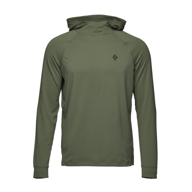 Black Diamond Alpenglow Women's Men's Hoodie, Tundra