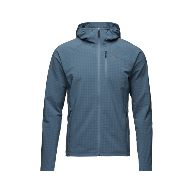 Black Diamond Coefficient Men's Storm Hoodie, Creek Blue