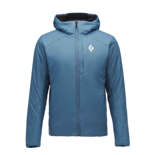 Black Diamond First Men's Light Stretch Hoodie, Creek Blue