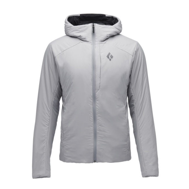 Black Diamond First Men's Light Stretch Hoodie, Pewter
