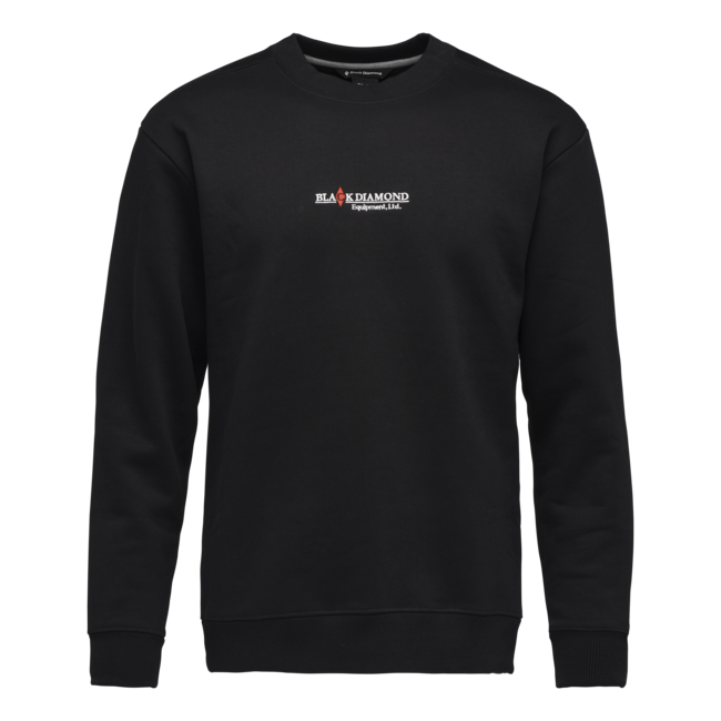 Black Diamond Heritage Wordmark Women's Men's Hoodie, Black