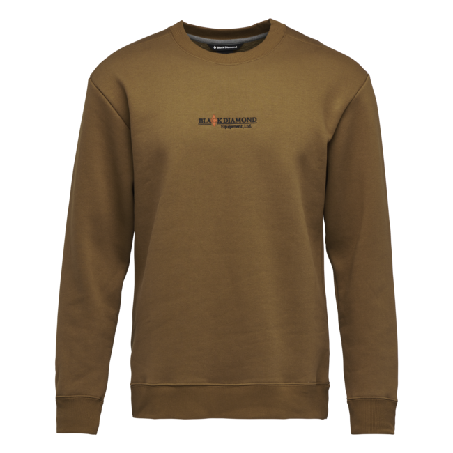 Black Diamond Heritage Wordmark Men's Hoodie, Dark Curry