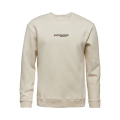 Black Diamond Heritage Wordmark men's sweatshirt, off white