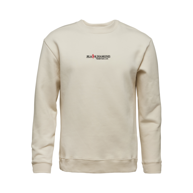 Black Diamond Women's Heritage Wordmark Men's Hoodie, Off White