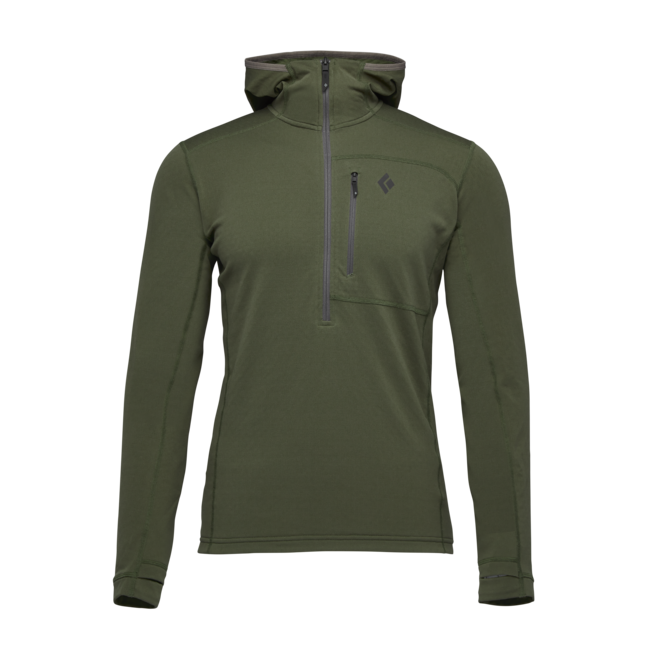 Black Diamond Coefficient Women's Men's Fleece Hoodie, Tundra