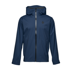 Black Diamond Stormline Stretch Rain Shell moška nepremočljiva jakna, indigo