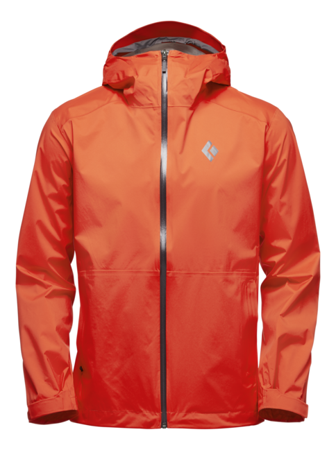 Black Diamond Stormline Stretch Rain Shell Women's Men's Jacket, Octane