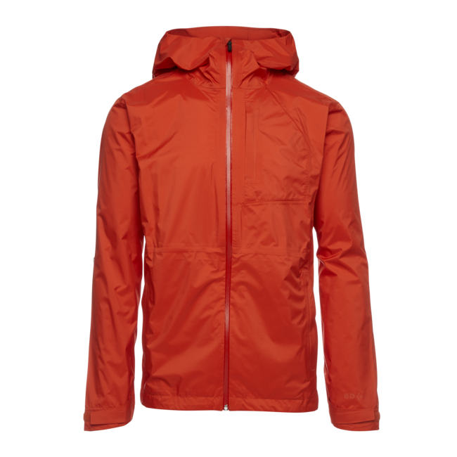Black Diamond Treeline Men's Rain Shell Jacket, Octane