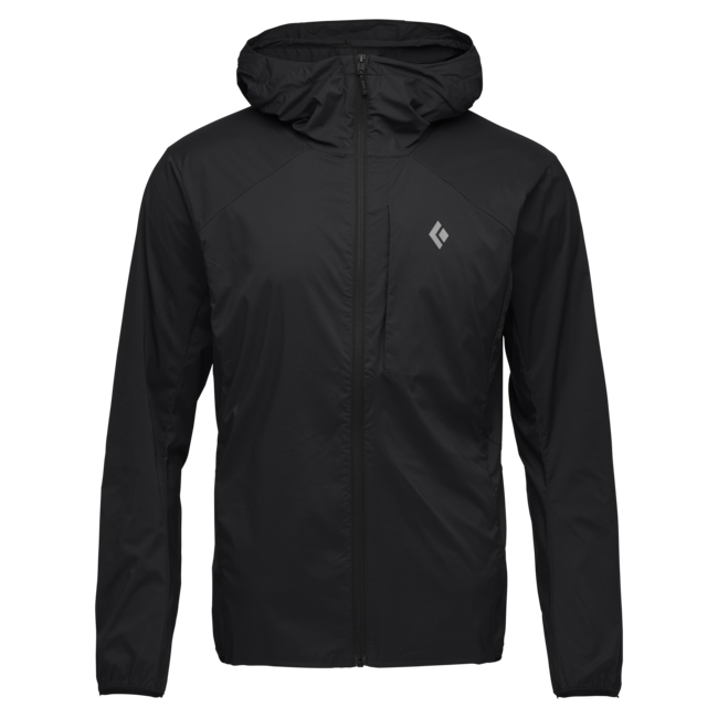 Black Diamond Women's Alpine Start Hoody Men's Softshell Jacket, Black