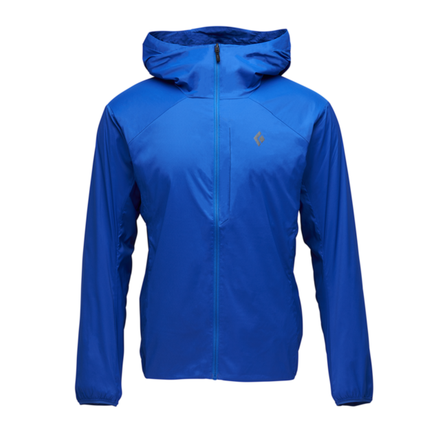 Black Diamond Women's Men's Softshell Jacket Alpine Start Insulated Hoody, Drifter Blue