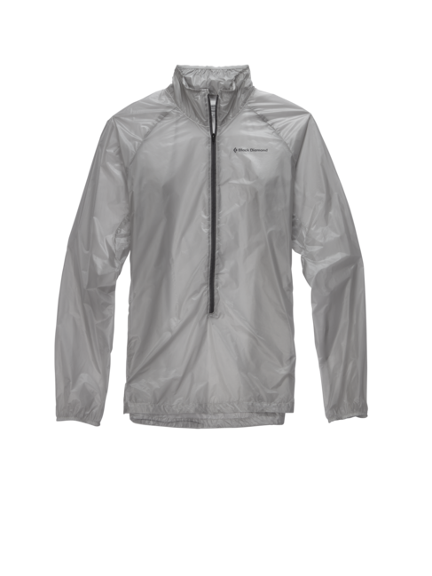 Black Men's Diamond Women's Deploy Wind Shell, Alloy