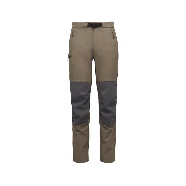 Black Diamond Alpine Hybrid Men's Pants, Walnut-Anthracite