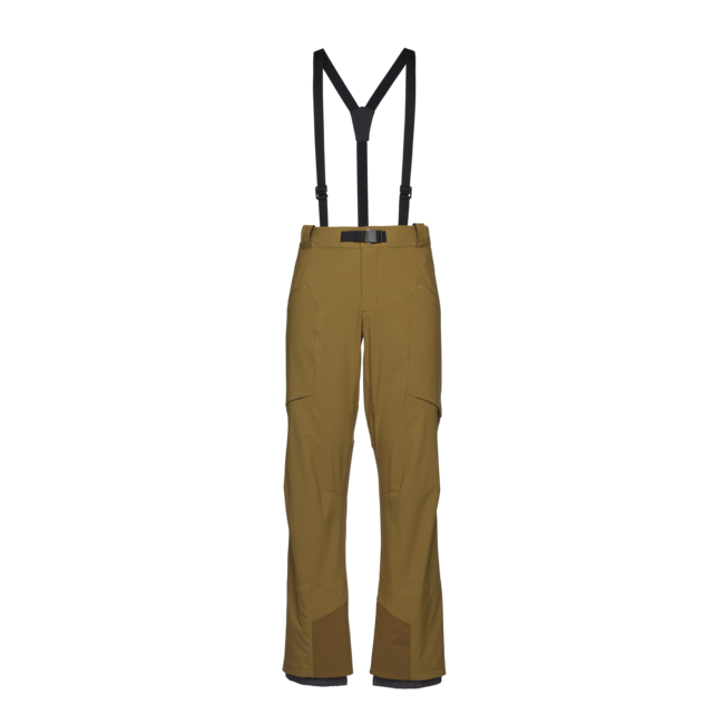Black Diamond Men's Dawn Patrol Hybrid Pants, Dark Curry