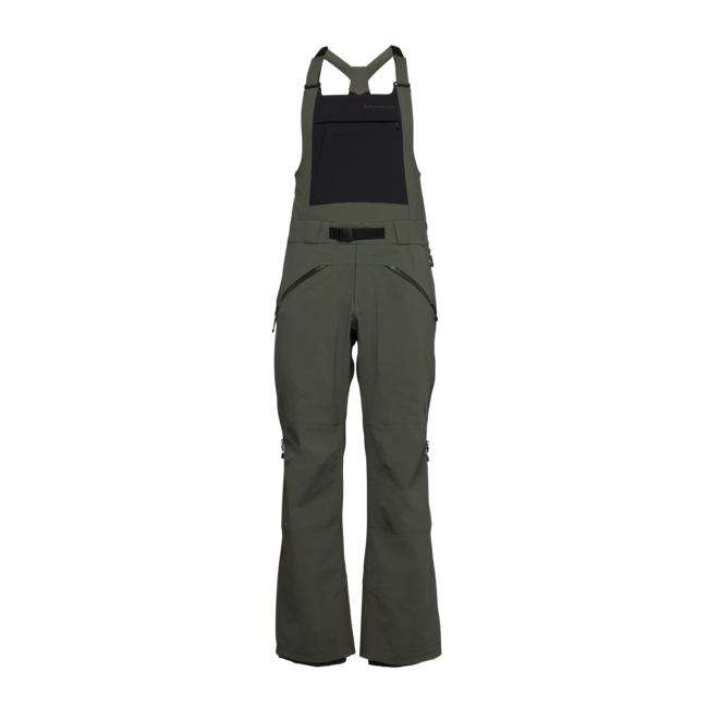 Black Diamond Recon Stretch Bibs Men's Bib Pants, Tundra