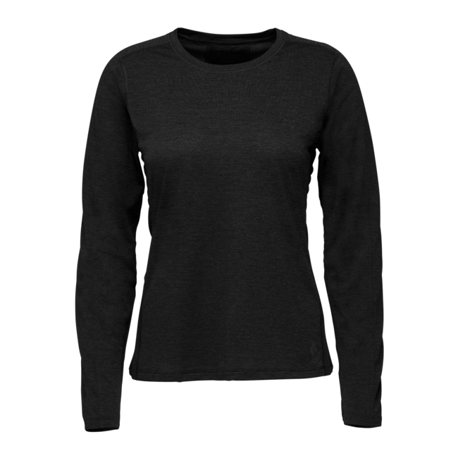 Black Diamond Lightwire Tech Men's Long Sleeve Shirt, Black