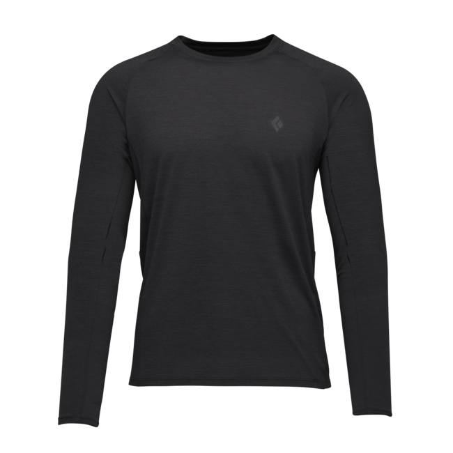 Black Diamond Lightwire Tech Men's Long Sleeve T-Shirt, Black