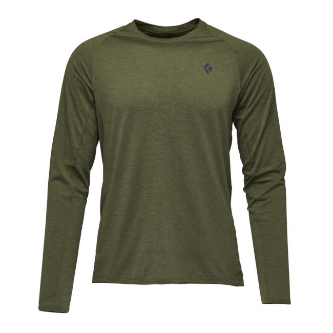 Black Diamond Men's Lightwire Tech Long Sleeve T-Shirt, Crag Green