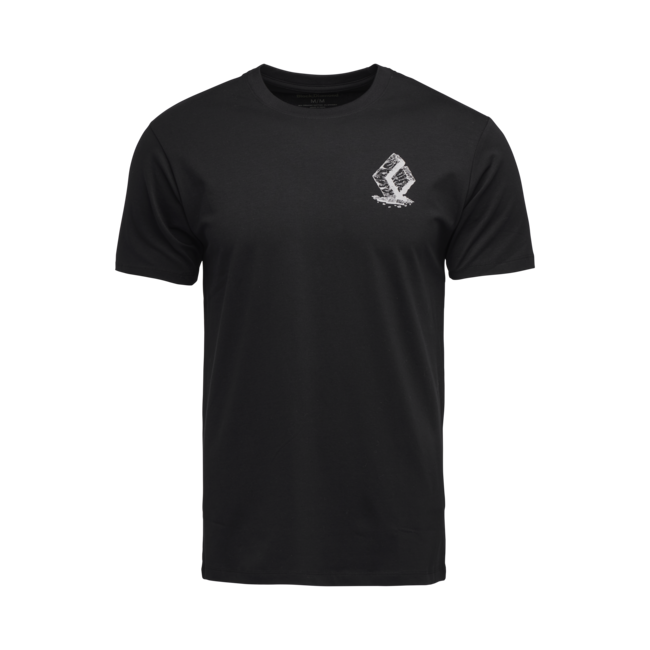 Black Diamond Boulder Men's T-Shirt, Black
