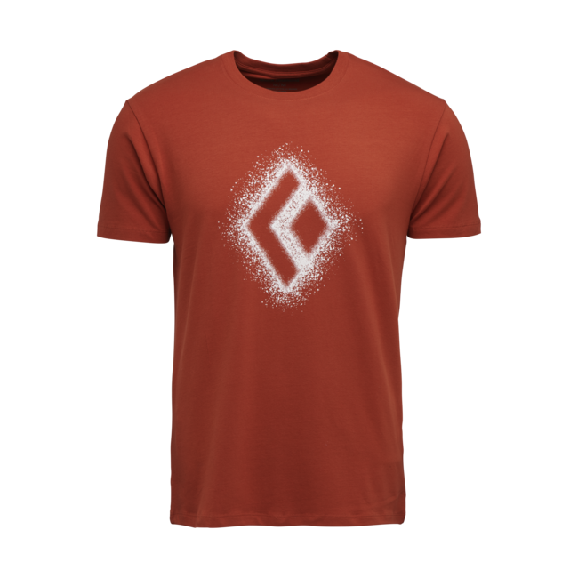 Black Diamond Chalked Up 2.0 Men's T-Shirt, Burnt Sienna