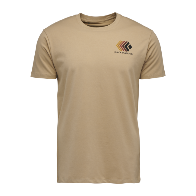 Black Diamond Men's Faded T-Shirt, Khaki