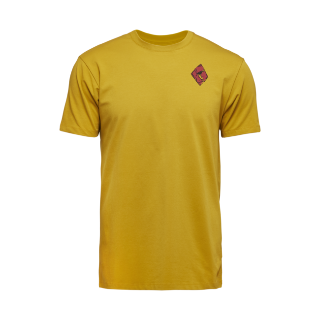 Black Diamond Men's Mono Pocket T-Shirt, Amber