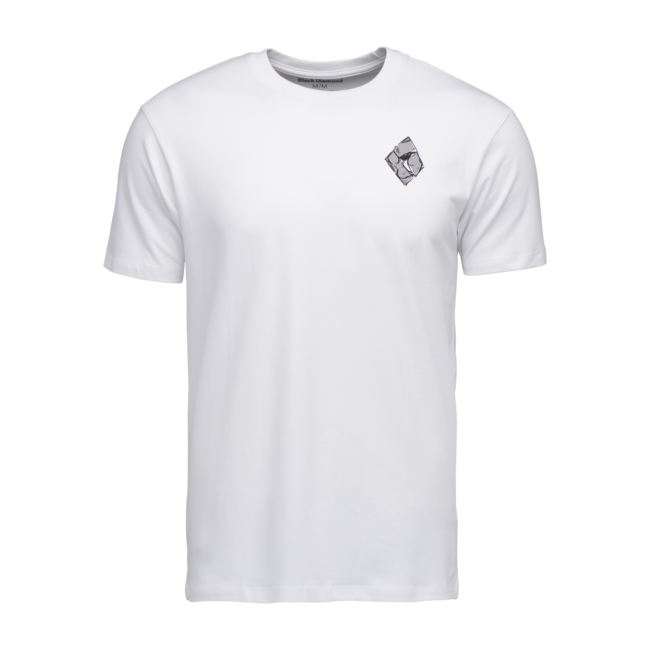 Black Diamond Men's Mono Pocket T-Shirt, White