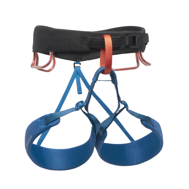 Black Diamond Momentum Men's Climbing Harness, Kingfisher