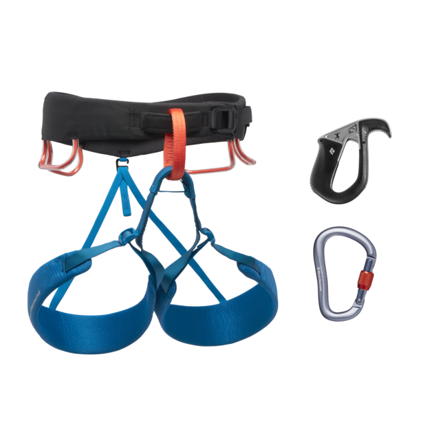 Black Diamond Men's Sitting Harness Set MomentuPilot