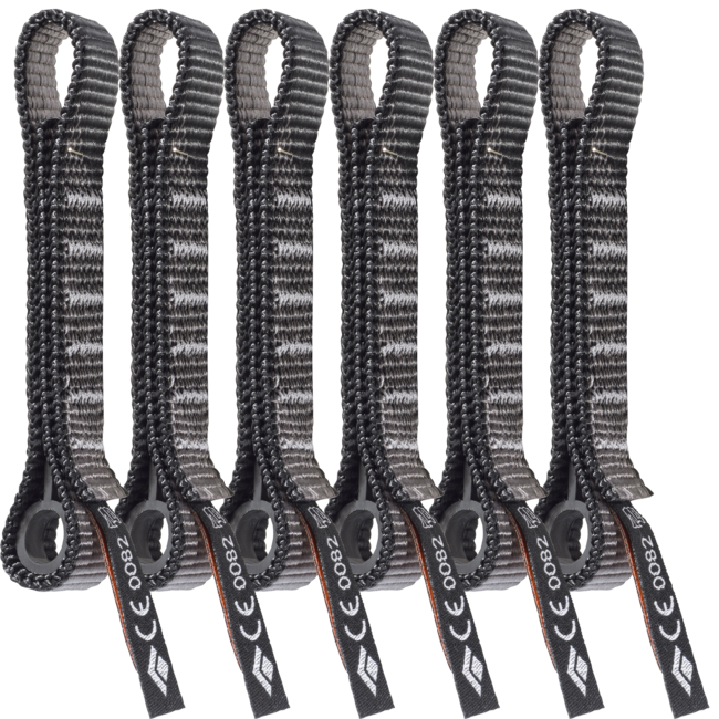 Black Diamond Sling Standard Dogbone 12 cm 6-Pack Set