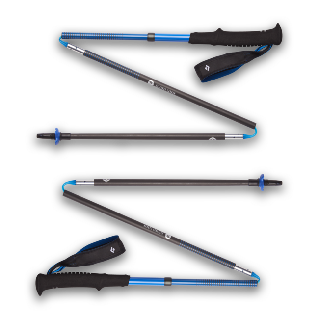 Black Diamond Distance Carbon Z Trekking Poles, Ultra Blue