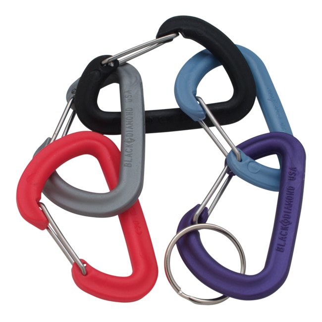 Black Diamond Jivewire Large Keychain Carabiner