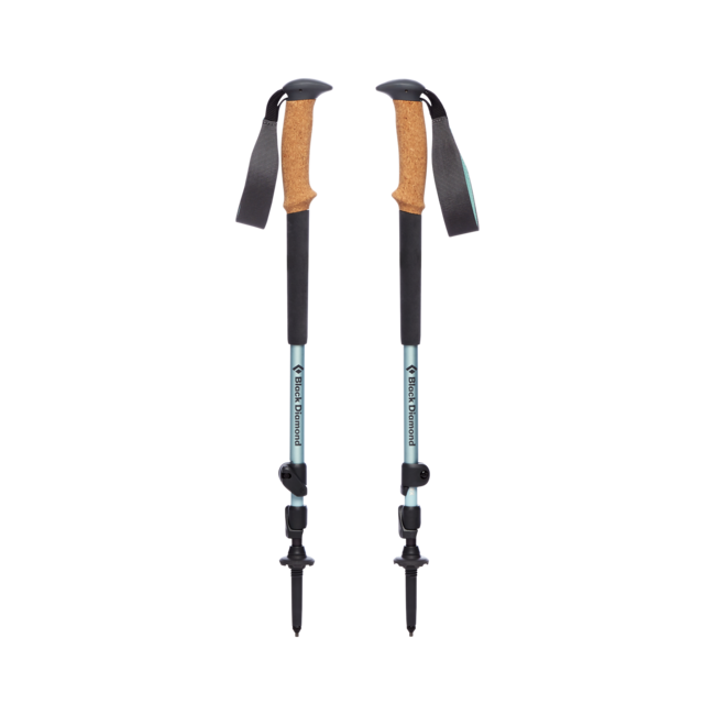 Black Diamond W Trail Cork Trekking Poles, Alpine Lake