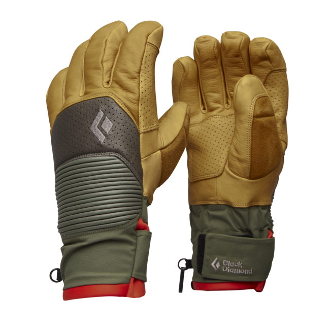 Black Diamond Impulse Winter Gloves, Natural-Walnuts