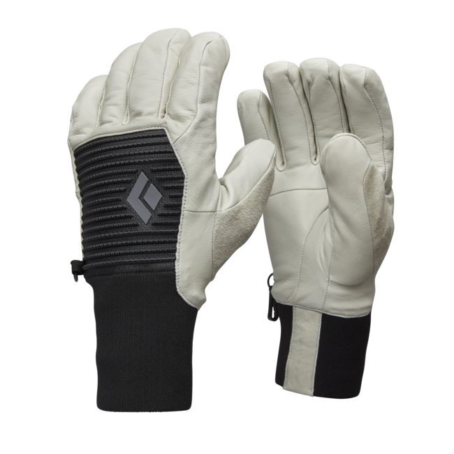 Black Diamond Session Knit Winter Gloves, Birch-Black