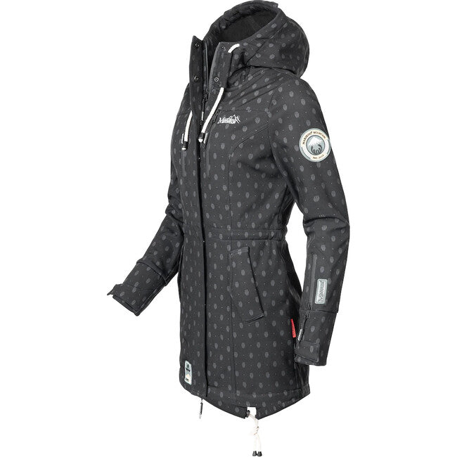 Marikoo ZIMTZICKE P Women's Winter Softshell Jacket with Hood