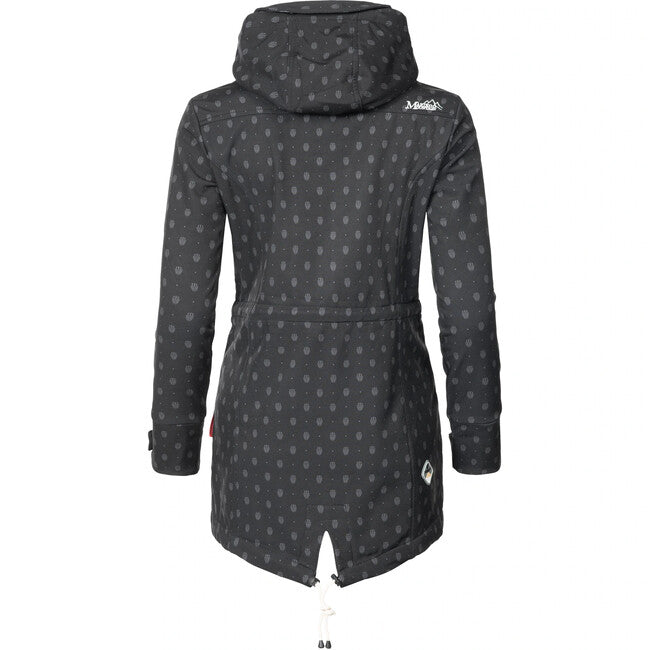 Marikoo ZIMTZICKE P Women's Winter Softshell Jacket with Hood