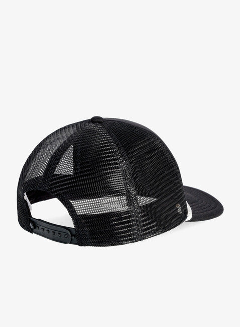 Black Diamond Flat Bill Trucker Cap, Black