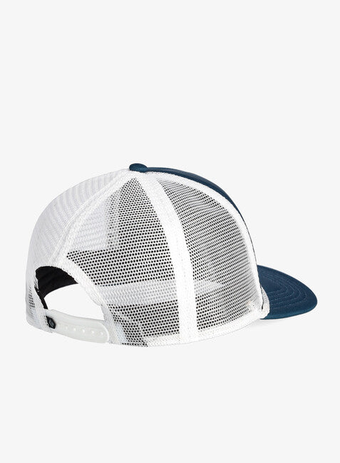 Black Diamond Flat Bill Trucker Cap, Pewter-Black