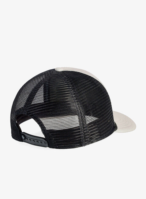 Black Diamond Flat Bill Trucker Cap, Indigo-White