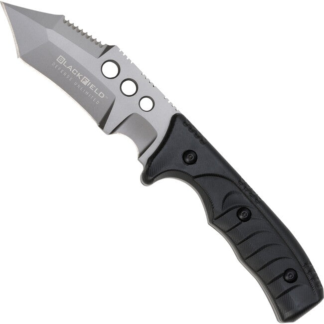 BlackField Eagle Eyed Fixed Blade Knife, Black