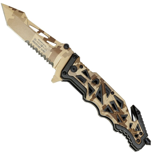 BlackField Military Line Pocket Knife Desert Gear 49.9