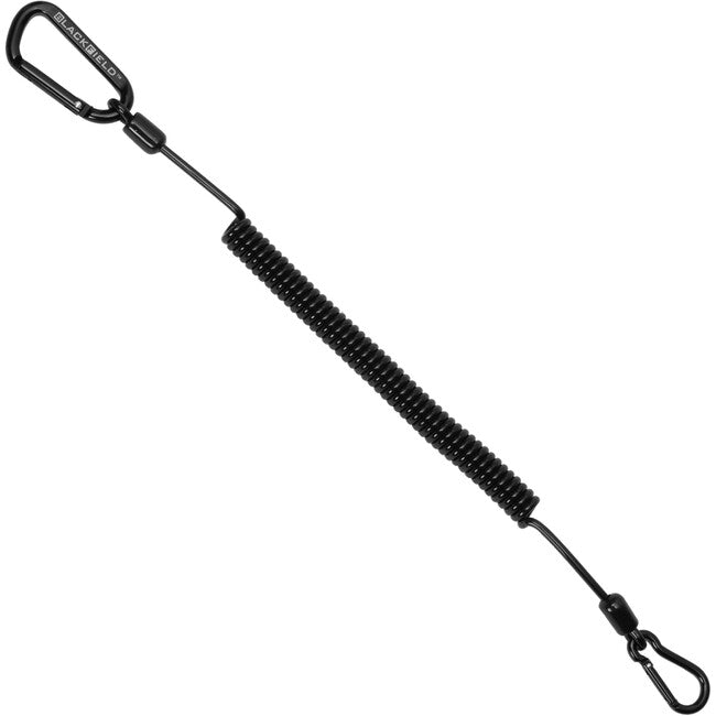 BlackField Security Spiral with Carabiners