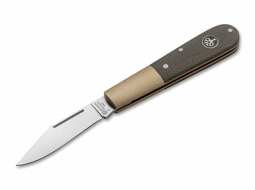 Böker Barlow Expedition Pocket Knife 6.4 cm, Green Micarta