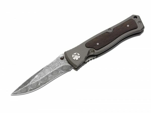 Boker Leopard-Damast II Pocket Knife, 9.6 cm, Grey