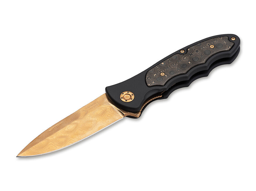 Boeker Leopard-Damast III 42 Gold Knife
