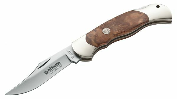 Böker Optima Folding Knife, 9 cm, Thuja Wood