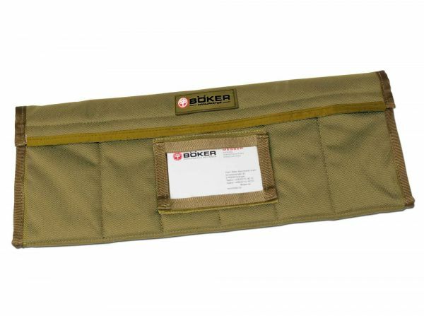 BÖKER Valut Knife Roll 40cm, Khaki Nylon Case, 12 Knives