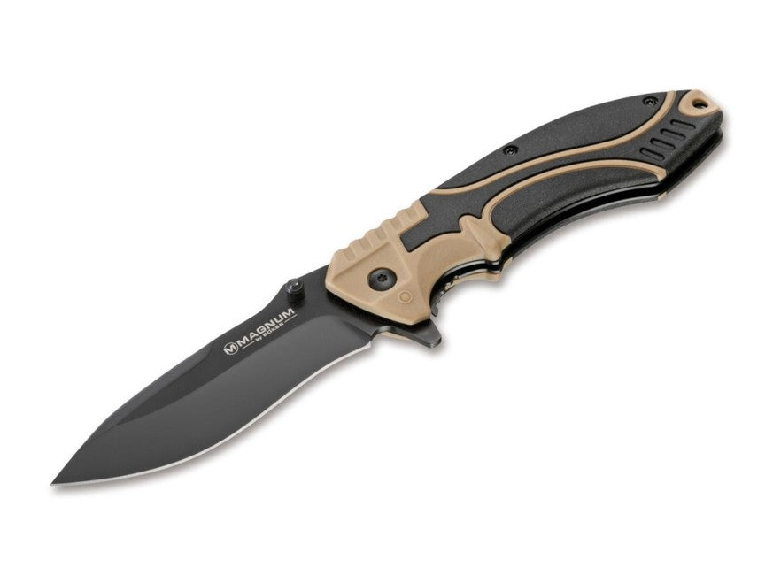Böker Magnum Advance Desert Pro Folding Knife, 21.3cm, Desert