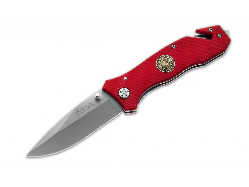 Böker Magnum Fire Brigade Knife 20.5cm, Red