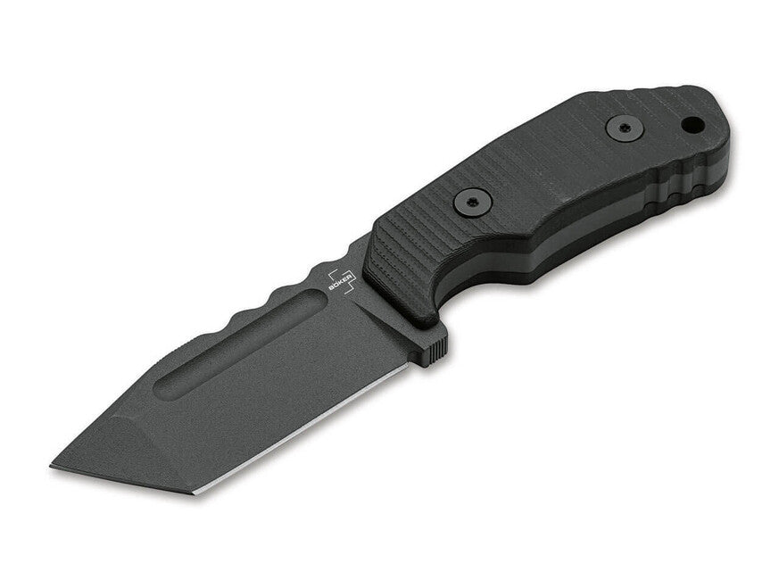 Boker Fixed Blade Knife with Sheath, 8 cm, Black